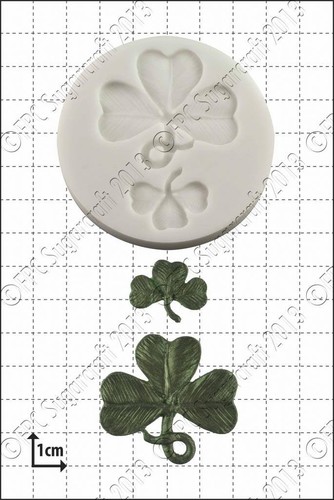 Moule silicone trèfle - silicone,