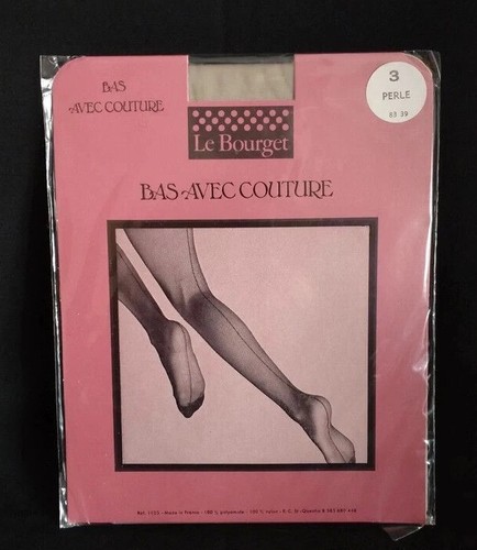 Bas nylon avec couture - nylon,