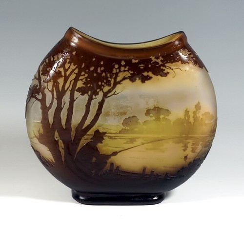 Antique galle nancy oval - nancy,
