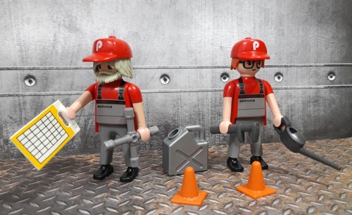 Playmobil porsche mécanicien - porsche,