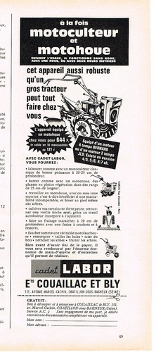 Publicite advertising 1965 - advertising,