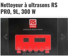 nettoyeur à ultrason RS Pro 9