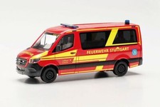 HERPA - Camion de Pompiers - MERCEDES BENZ Sprinter FD - 1/87 - HER097345