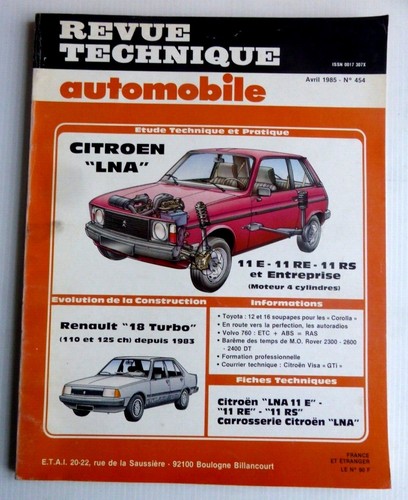Rta revue technique - rta, automobile