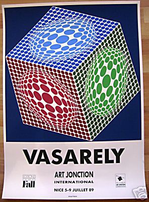 VASARELY*SERIGRAPHIE*ORIGINALE