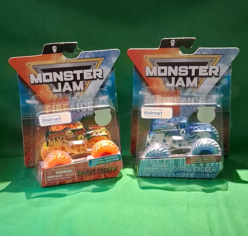Monster jam fire ice - jam, grave