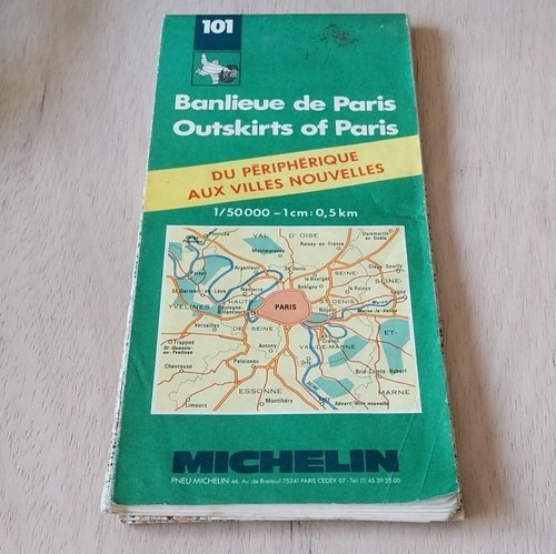 Michelin carte routière - michelin, 101