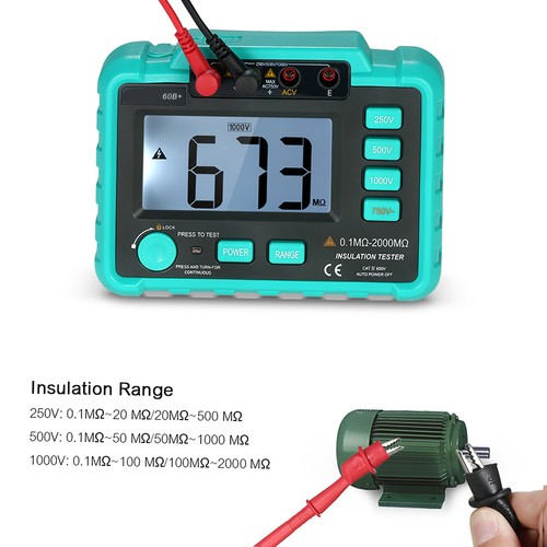 Vc60b lcd digital insulation - vc60b+,
