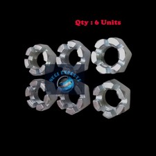 Écrou de broche 6 pièces