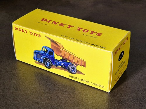 Dinky toys boite vide repro - dinky,