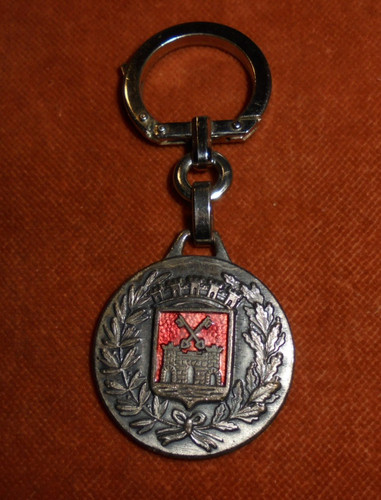 Porte clés fia lyon blason - lyon,