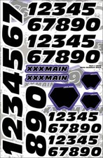 XXX Main Racing - Moto Numbers