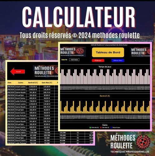 Calculateur methodes roulette - roulette,