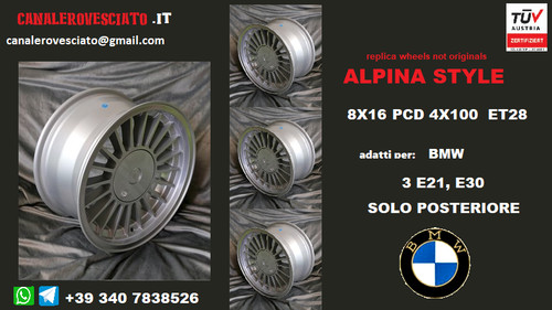 Jantes alpina pouces bmw - jantes,