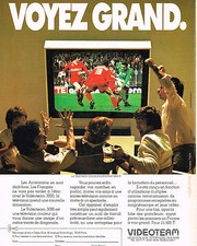 PUBLICITÉ  1970   VIDEOTEAM