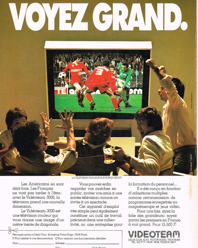 Publicité 1970 videoteam - ,