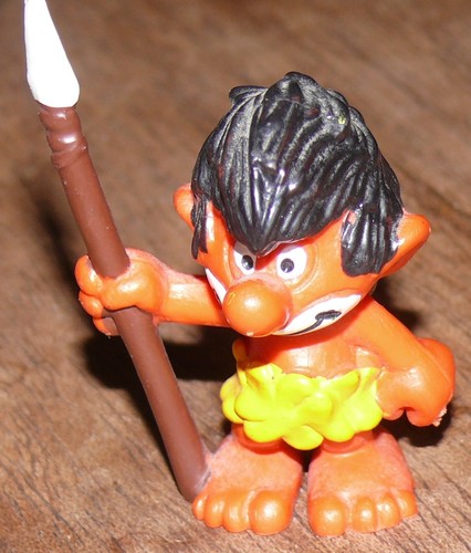Figurine schtroumpf indigène - figurine,