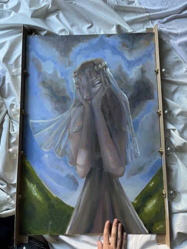 Tableau femme peinture - tableau,