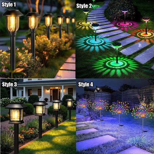Solar landscape lights outdoor - landscape,