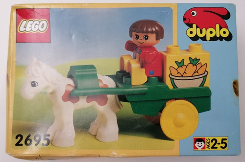 Lego vintage duplo 2695 - duplo, pony