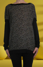 T-shirt Terre de Marins noir/jaune 38