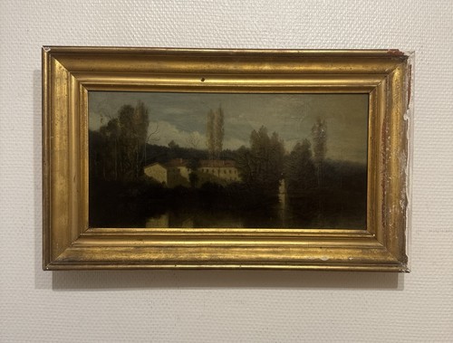 Tableau ancien représentant - tableau,