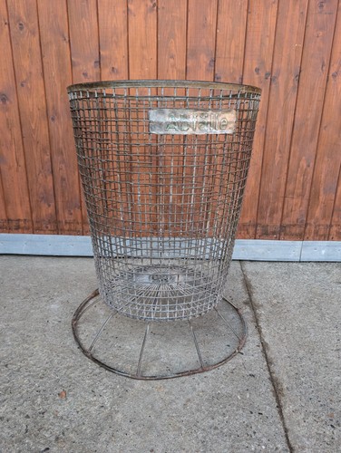 Vintage poubelle kiosque - poubelle,