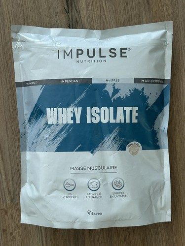 Whey isolate impulse nutrition - isolate,