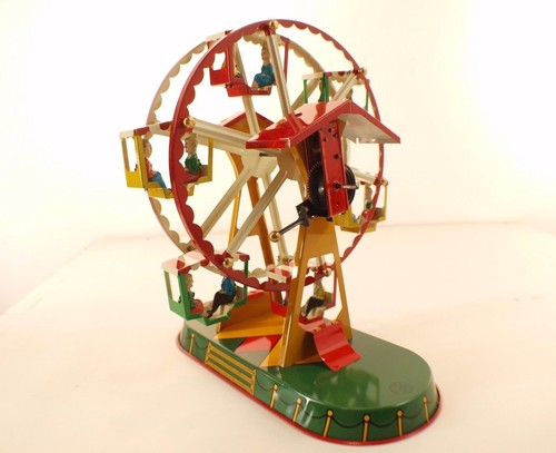 Germany tin wind toy - jw, up