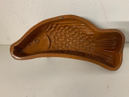 Superbe ancien moule poisson - superbe,