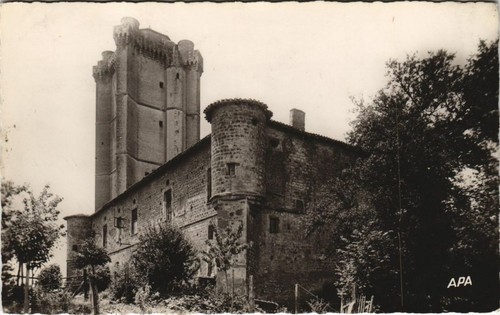Cpa bassoues armagnac - cpa, ancien