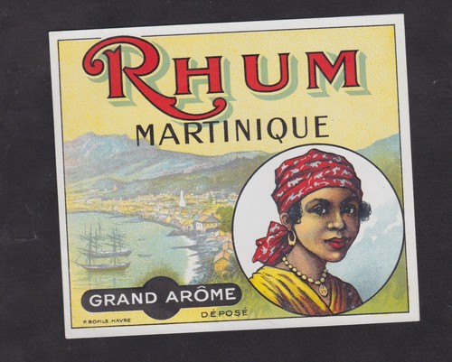 Ancienne étiquette alcool - ,