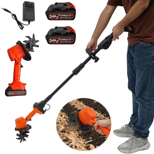 Cordless electric tiller - cordless,