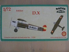 Maquette Avion 1/72 OMEGA Ref