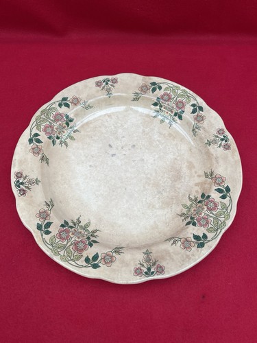 Plat ancien faïencerie - ancien,