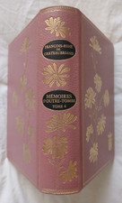 Mémoires d'Outre Tombe de Chateaubriand Tome 6 ed Jean de Bonnot