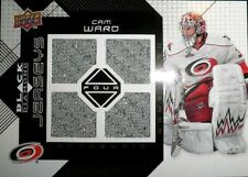 CAM WARD 2008-09 UDC BLACK DIAMOND 2 COLOR QUAD JERSEYS