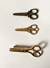 3 PAIRES DE CISEAUX MINIATURES