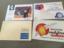 lot  4 anciens buvards