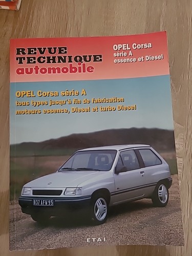 Revue technique opel - opel, corsa