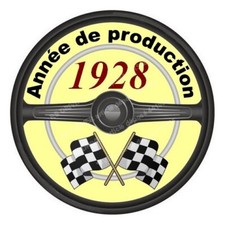 vignette pare-brise 1928