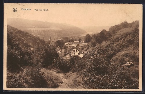 Cpa hastière vue - hastière,,