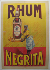AFFICHE  POSTER   NEGRITA RHUM