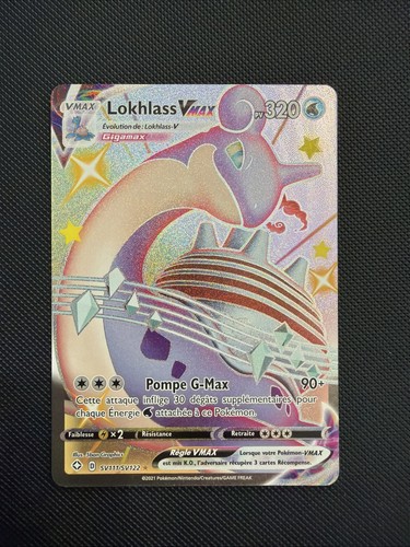 Carte pokémon lokhlass vmax - carte,