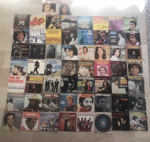 Disques vinyles divers - 45, t
