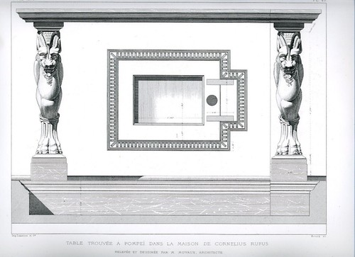 1874 table trouvée - table, à