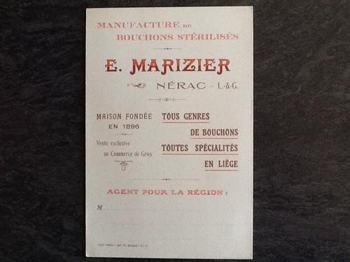 Carte visite marizier - visite,