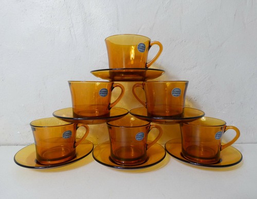 Tasses soucoupes duralex - 6,