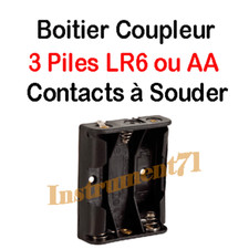 Boitier Coupleur pour 3 PIles