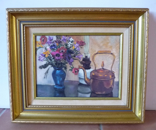 Tableau nature morte xxe - nature-morte,